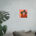 Redhead Witch Illustration Posters | Moon, Stars, Boho Wall Art