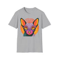 Pop Art Sphynx Cat T-Shirt | Colorful Retro Cat Tee